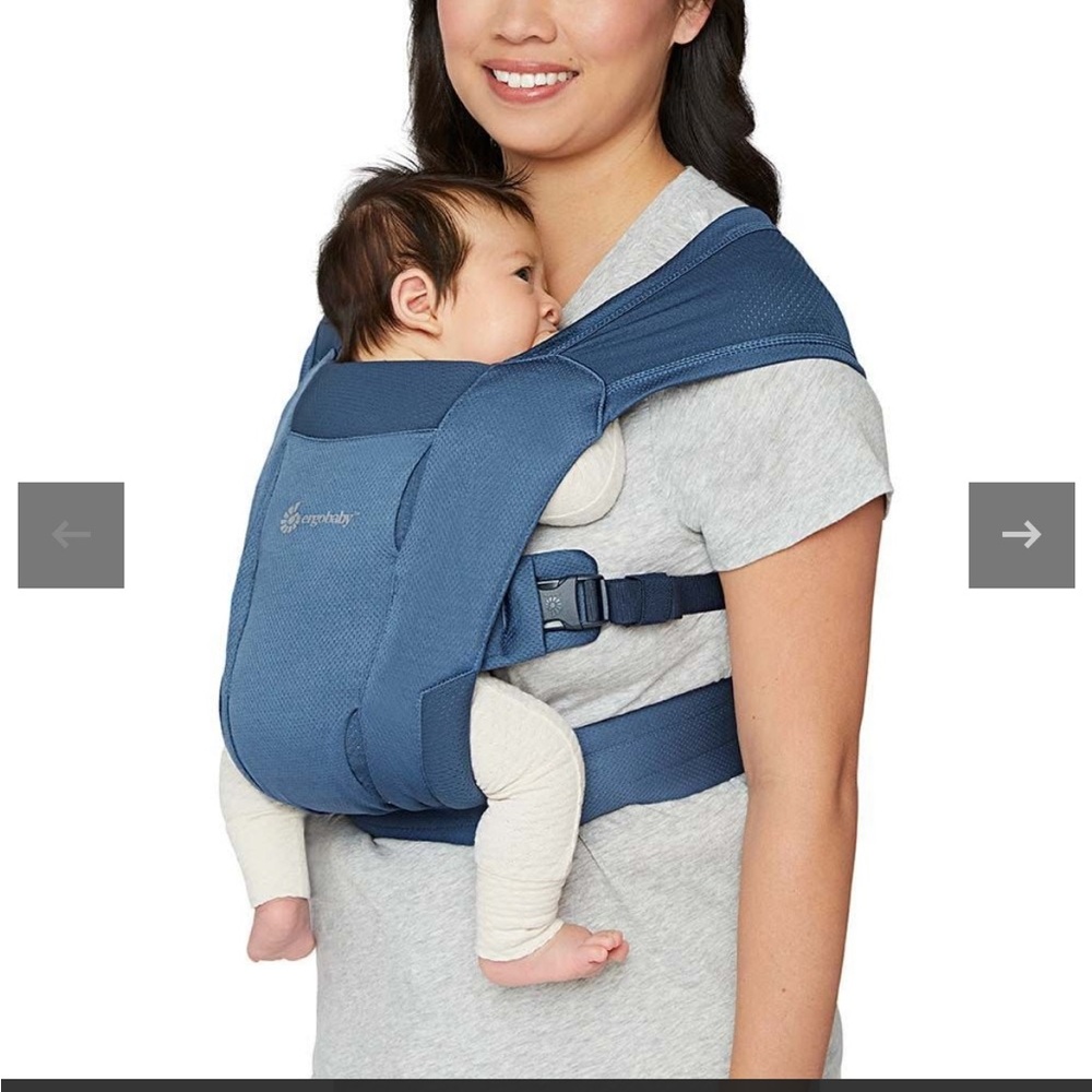 New! Ergobaby Embrace Soft Air Mesh Cozy Carrier - Picture 4 of 4